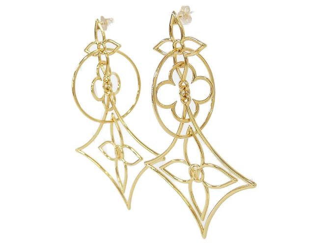 Orecchini LV Twiggy Boucle de Reuille Louis Vuitton D'oro - vista 2