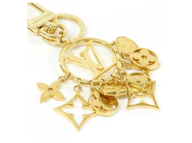 Portachiavi Louis Vuitton LV Circle Twinkle D'oro - vista 2