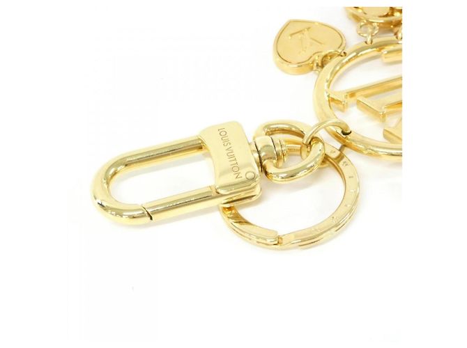 Portachiavi Louis Vuitton LV Circle Twinkle D'oro - vista 4