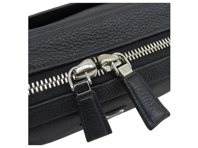 Borsa a tracolla Prada Vitello Daino Nero - vista 5