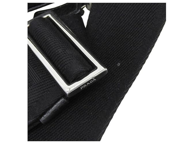 Borsa a tracolla Prada Vitello Daino Nero - vista 6