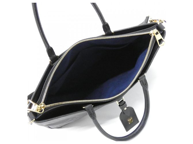 Borsa Trianon MM in Monogram Empreinte Louis Vuitton Nero - vista 5