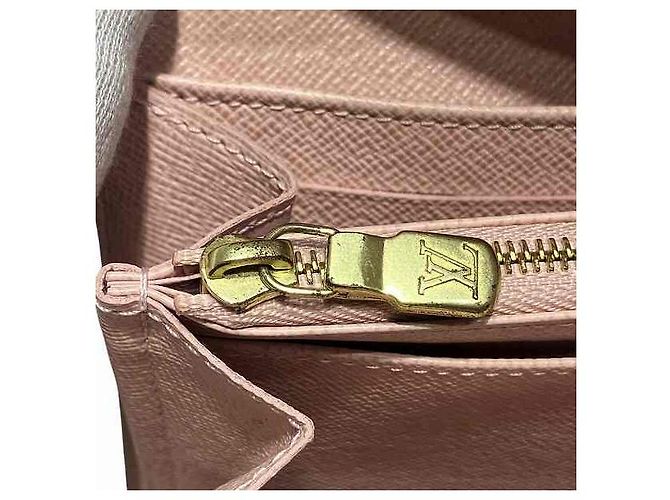 Portafoglio Lungo Monogramma Sarah di Louis Vuitton Rosa - vista 7