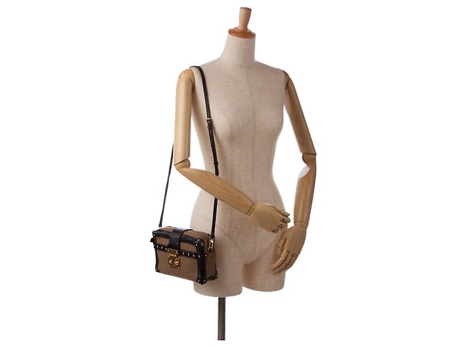 Louis Vuitton Petite Malle Soft Mm Marrone - vista 10