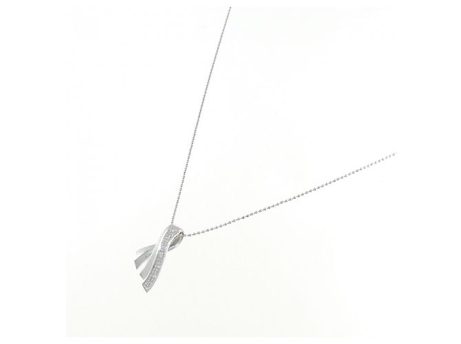 Autre Marque Collana in diamante in oro bianco Au750 Argento - vista 2