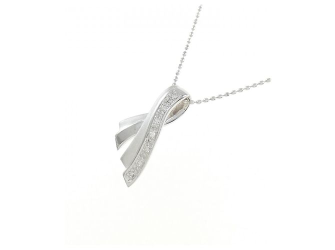 Autre Marque Collana in diamante in oro bianco Au750 Argento - vista 3