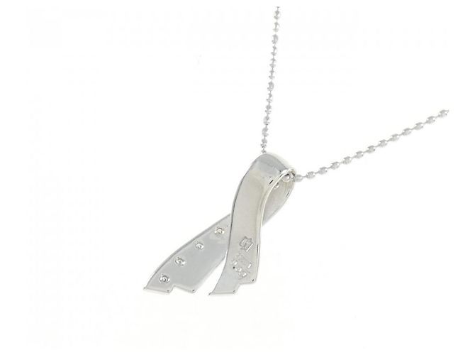 Autre Marque Collana in diamante in oro bianco Au750 Argento - vista 4