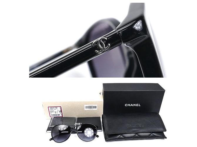 Timeless Gafas de sol Chanel Negro - vista 6