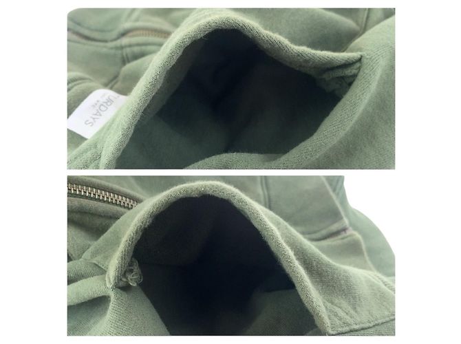 Autre Marque Sudadera de algodón Saturdays Surf NYC Blanco Verde - vista 7