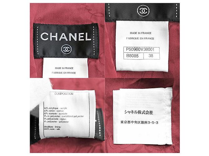 Timeless Chanel Tweed-Kleid Mehrfarben - Ansicht 10