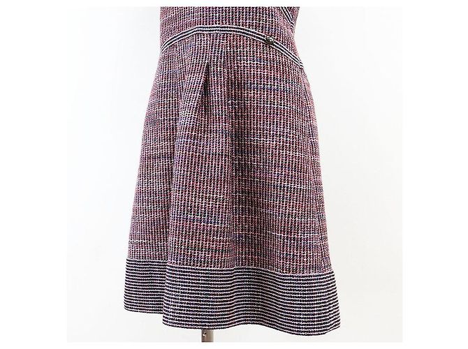 Timeless Chanel Tweed-Kleid Mehrfarben - Ansicht 12