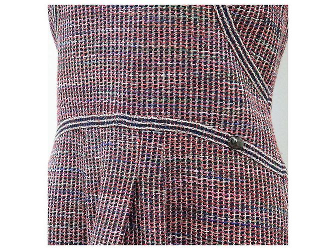 Timeless Chanel Tweed-Kleid Mehrfarben - Ansicht 14