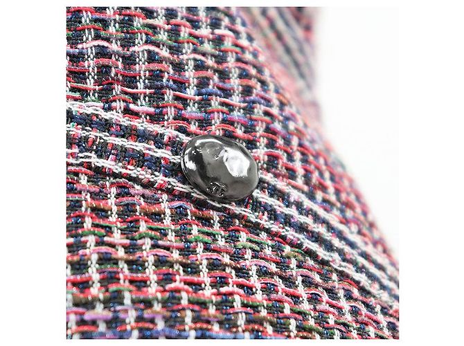 Timeless Chanel Tweed-Kleid Mehrfarben - Ansicht 3