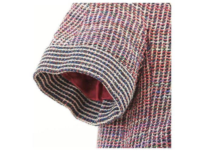 Timeless Chanel Tweed-Kleid Mehrfarben - Ansicht 4