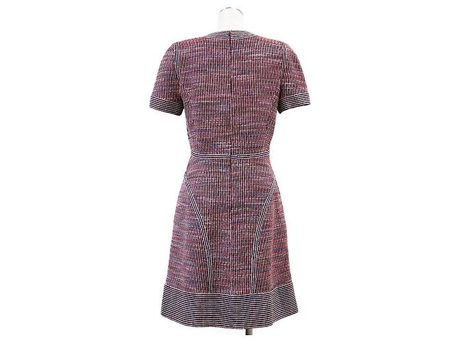 Timeless Chanel Tweed-Kleid Mehrfarben - Ansicht 9