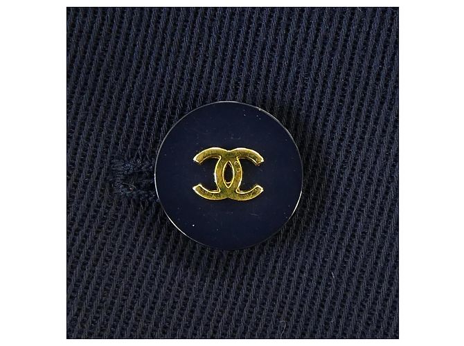 Timeless Giacca Vintage Chanel Blu Blu navy - vista 6
