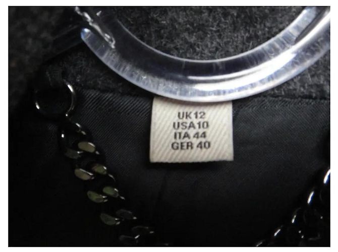Abrigo Burberry London Gris de Lana y Cachemira - vista 7