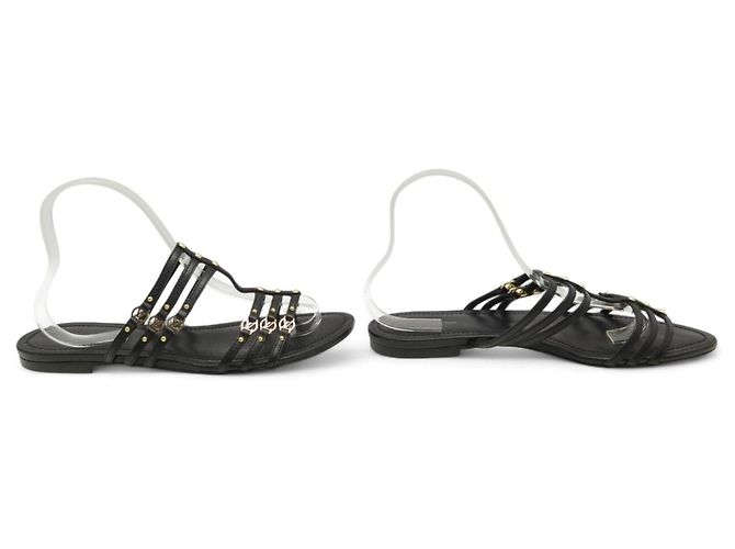 Ballerine Louis Vuitton in pelle nera Taglia 39 Nero - vista 3