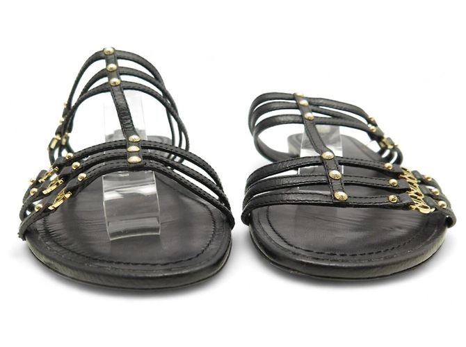 Ballerine Louis Vuitton in pelle nera Taglia 39 Nero - vista 4