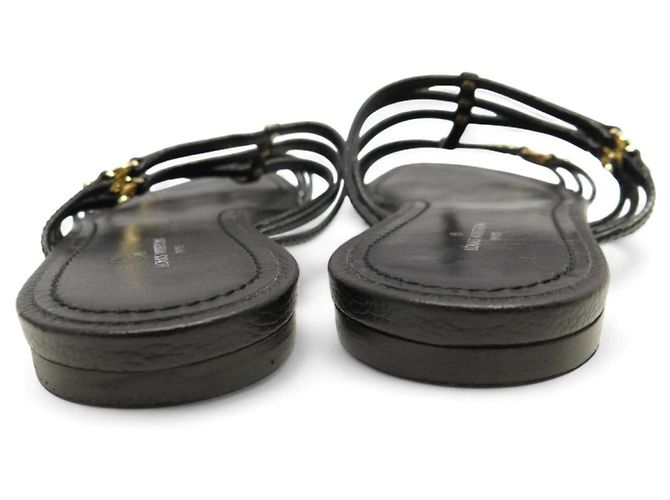 Ballerine Louis Vuitton in pelle nera Taglia 39 Nero - vista 5