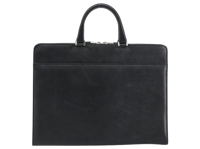 Sacoche en cuir vintage Burberry - vue 2