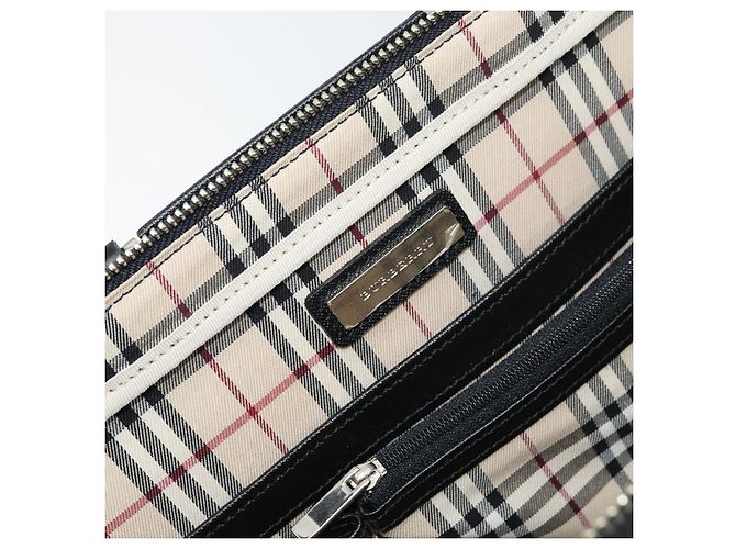 Sacoche en cuir vintage Burberry - vue 6