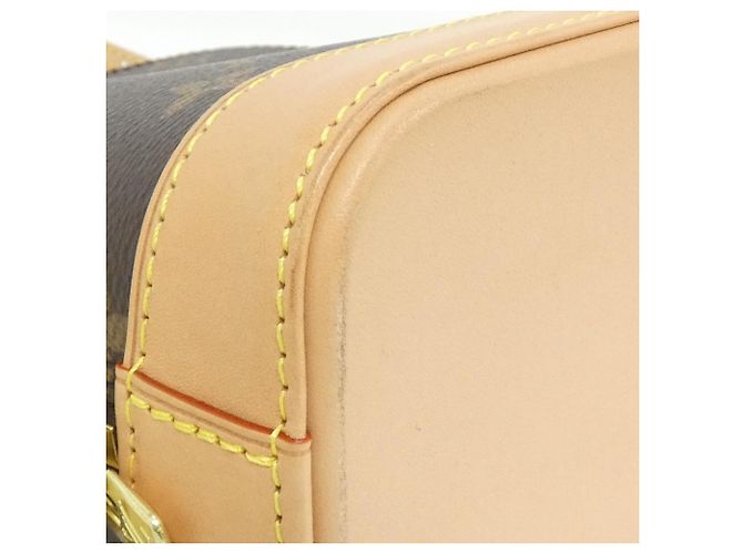 Zaino Alma Monogram Louis Vuitton Marrone - vista 3