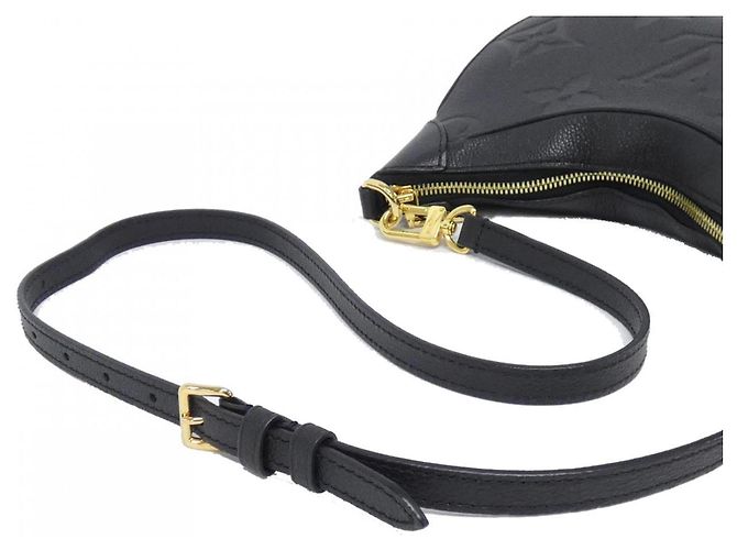 Borsa a Spalla Bagatelle Monogram Empreinte Louis Vuitton Nero - vista 4