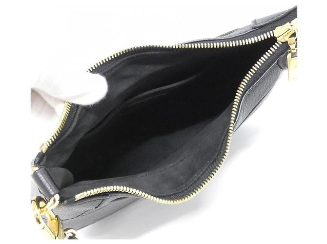 Borsa a Spalla Bagatelle Monogram Empreinte Louis Vuitton Nero - vista 5