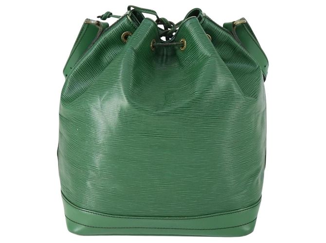 Borsa Louis Vuitton Noe in pelle Epi Large Verde - vista 2