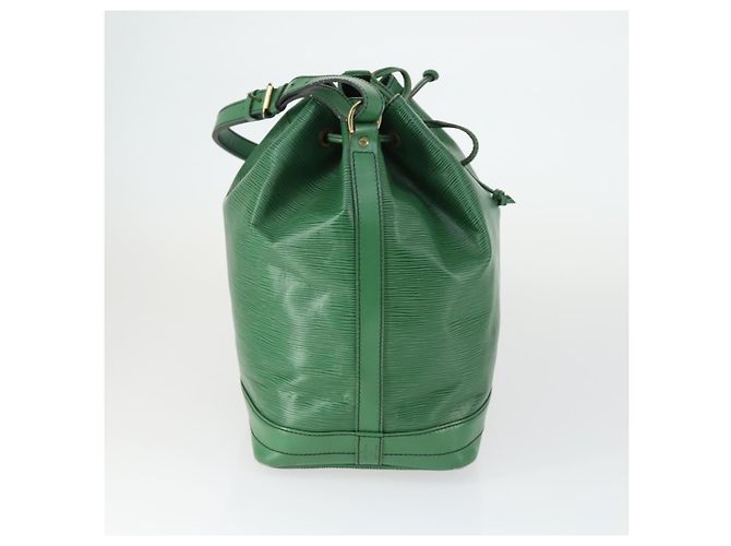 Borsa Louis Vuitton Noe in pelle Epi Large Verde - vista 4