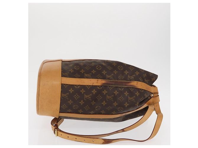 Sac à dos Randonnee Monogram en toile GM Louis Vuitton Marron - vue 3