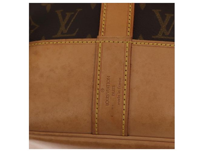 Sac à dos Randonnee Monogram en toile GM Louis Vuitton Marron - vue 6