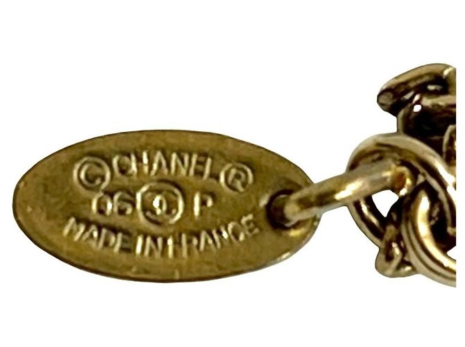 Collana con motivo a cuore Coco Mark di CHANEL Nero D'oro - vista 2