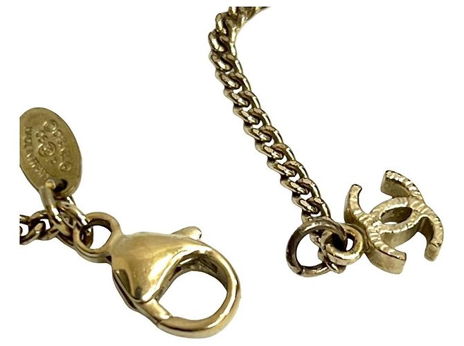 Collana con motivo a cuore Coco Mark di CHANEL Nero D'oro - vista 3