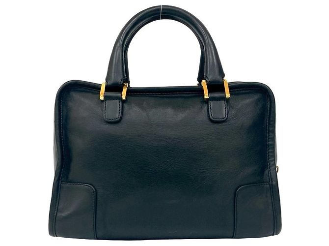 Loewe Amazona 28 Anagram Lederhandtasche Schwarz - Ansicht 3