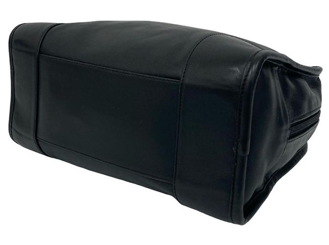 Loewe Amazona 28 Anagram Lederhandtasche Schwarz - Ansicht 8
