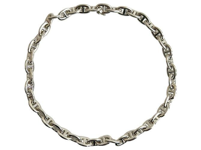 Collana Chaine d'Ancre PM dell'era Margiela di Hermès Argento - vista 5