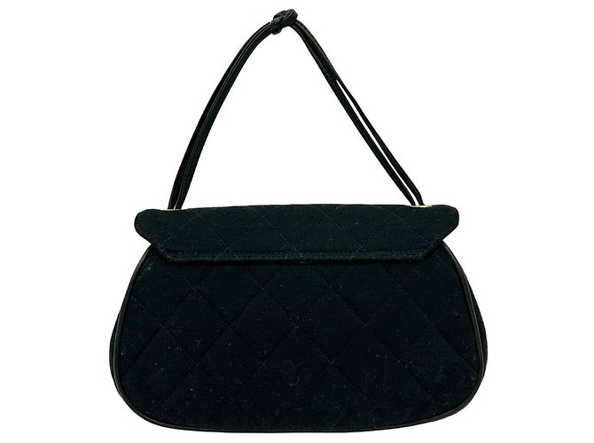Borsa trapuntata Turnlock di CHANEL Nero - vista 3