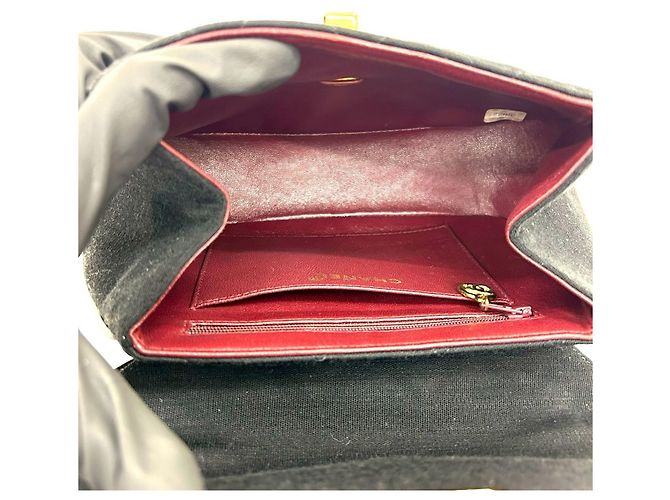 Borsa trapuntata Turnlock di CHANEL Nero - vista 9
