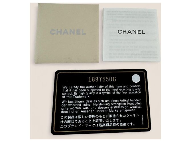 Kosmetiktasche Chanel 2.55/Reissue Silber - Ansicht 7