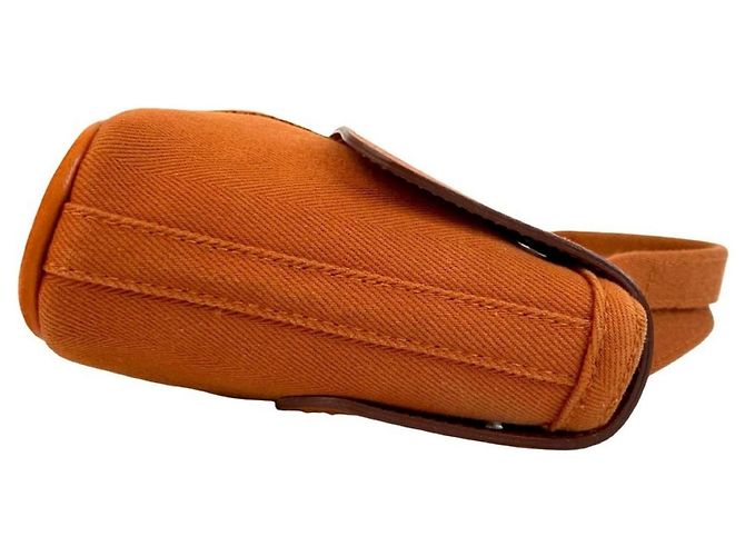 Hermès Borsa a mano Hermes Valparaiso Long PM Arancione - vista 6