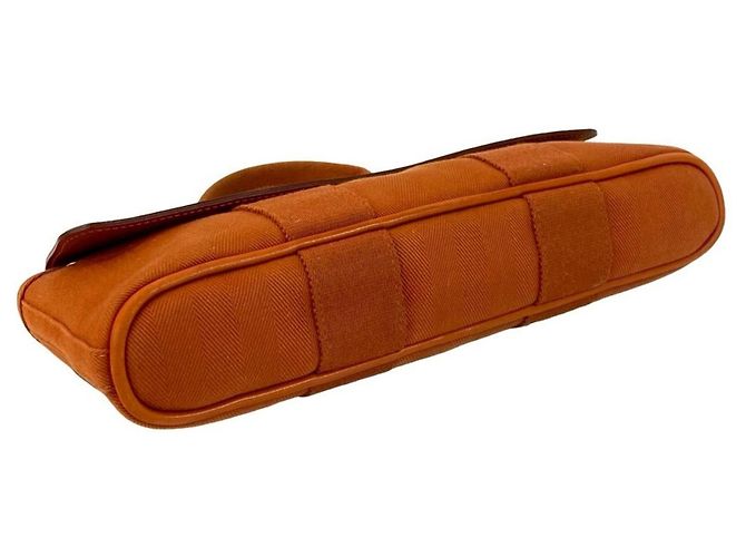 Hermès Borsa a mano Hermes Valparaiso Long PM Arancione - vista 7