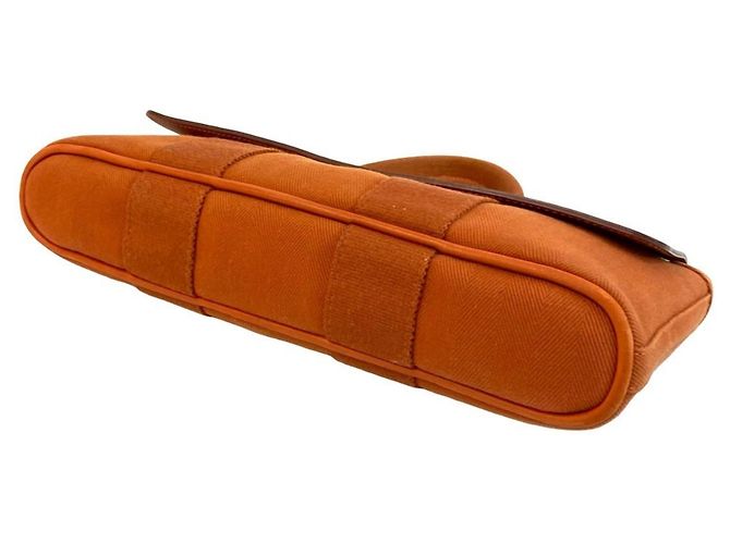 Hermès Borsa a mano Hermes Valparaiso Long PM Arancione - vista 8