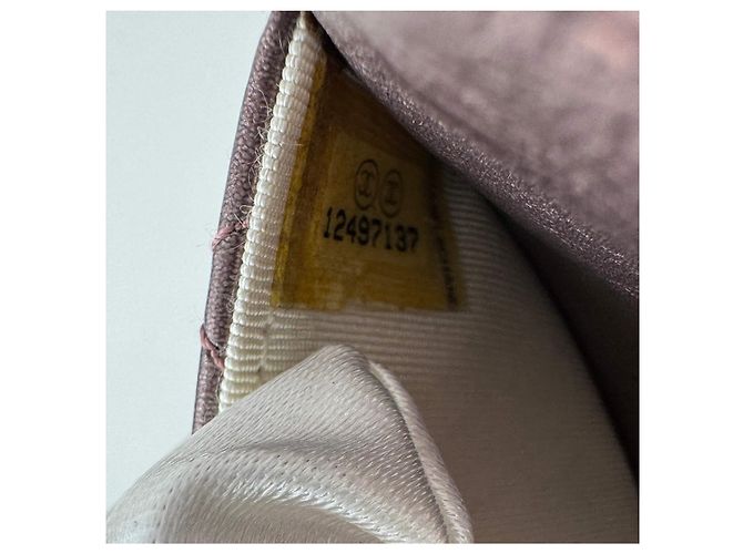 Chanel 2.55 WOC rosa metallico - vista 9