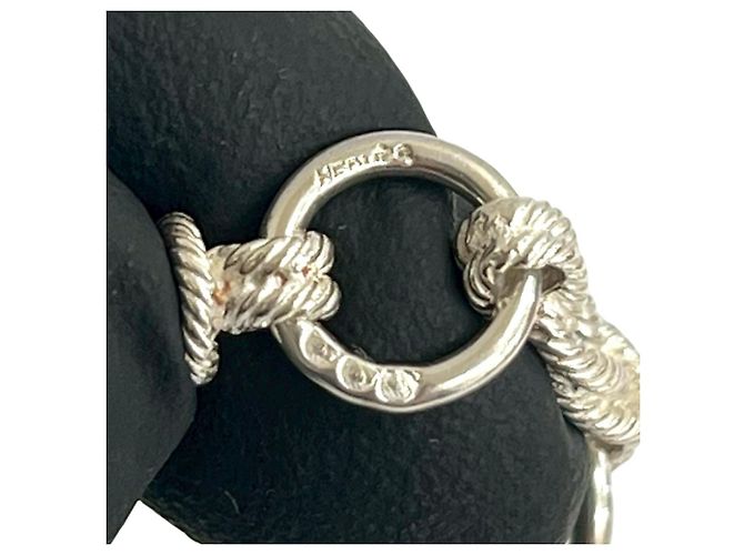 Hermès HERMES Audienne Silber 925 Halskette Choker Anhänger - Ansicht 2