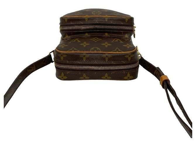 Borsa a spalla/Pochette in pelle Monogram Amazon di Louis Vuitton Marrone - vista 4