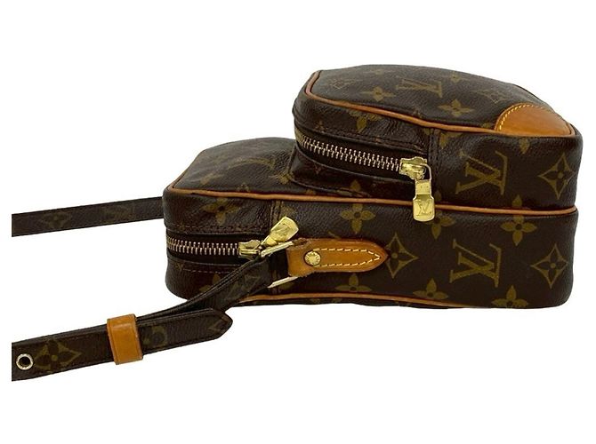 Borsa a spalla/Pochette in pelle Monogram Amazon di Louis Vuitton Marrone - vista 5