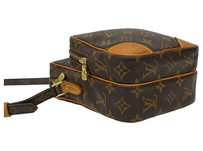 Borsa a spalla/Pochette in pelle Monogram Amazon di Louis Vuitton Marrone - vista 7