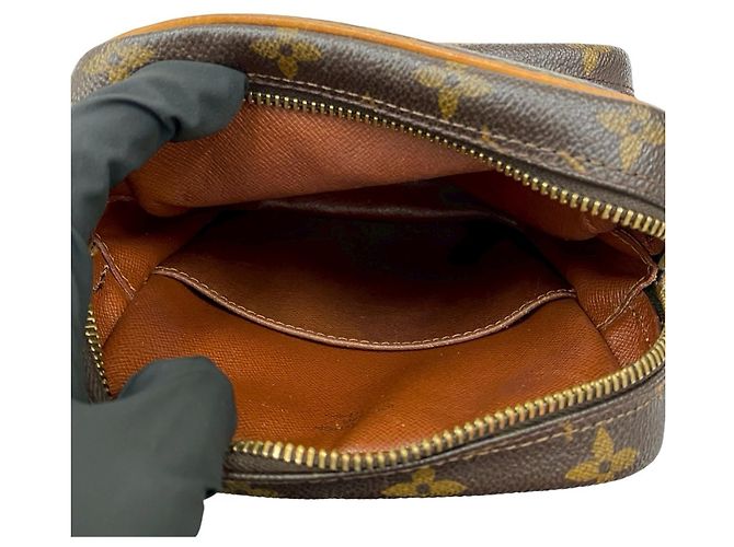 Borsa a spalla/Pochette in pelle Monogram Amazon di Louis Vuitton Marrone - vista 9